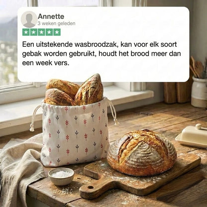 Premium 100% Katoen-Bijenwas Broodzakken